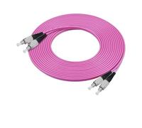 RGFDLJN Fiber patch cord FC-FC OM4 duplex 20m 30m 100m FC DX Multimode cable 1m2m3m5m7m10m optical fibre jumper(7m 10pcs OM4)