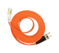 RGFDLJN Fiber patch cord LC-ST OM1 OM2 duplex 20m30m100m ST-LC DX Multimode cable 1m2m3m5m7m10m optical fibre jumper(3m 10pcs OM2)