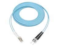 RGFDLJN Fiber patch cord LC-ST OM3 OM4 duplex 20m 30m 100m ST-LC DX Multimode cable 1m2m3-m5m7m10m optical fibre jumper(3m 10pcs OM4)