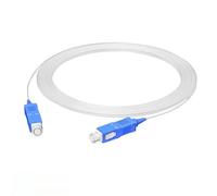 RGFDLJN Indoor Transparent Fiber Optic Cable Invisible Singlemode Single Core Jumper Household Extension line(70m 1pc with drum)