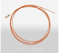 RGFDLJN LC fiber pigtails 0.9mm OM1 OM2 OM3 OM4 50pcs LC/UPC 1m 1.5m optical fibre pigtail orange red cable(OM2 1.5mtr)