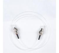 RGFDLJN LC UPC FC UPC Indoor Transparent Fiber Optic Cable G657A2 Invisible Singlemode Single Core Jumper Household Extension line(FC 80m 1pc with drum)