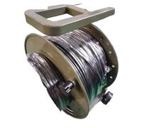 RGFDLJN ODC TPU Armored optical Patchcord OM3 4C 6C 8C 100m300m150m200m120m BX-02 drum 6 8 4 core multimode 5mm protective cover outdoor(6 cores 100m OM3)
