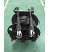 RGFDLJN OM4 Armored Patch Cord 120M150M200M for Outdoor multimode 4 Fiber Jumper 5mm 4 Core 6 Core 8 Core PCD310 Drum 4C6C8C SC LC FC ST(150m 4-core SC-SC)