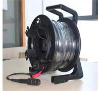 RGFDLJN OM4 Armored Patch Cord 250M300M 4 Core 6 Core 8 Core 5mm with PCD380 Drum 4C 6C 8C SC LC FC ST Multimode 4 Fiber Optic Jumper(4 cores 300m SC-SC)