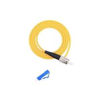 RGFDLJN Optical patch cord LC-FC 1m 5m 10m 50m 100m simplex SM 30m PVC LC FC connector fiber jumper G652D(3-m 10pcs)