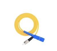 RGFDLJN Optical patch cord SC-FC 1m 5m 10m 50m 100m simplex SM 30m 20m 2m PVC SC FC connector fiber jumper G652D(60m 1pc)