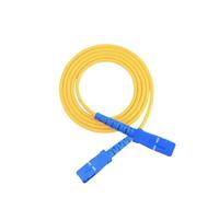 RGFDLJN Optical patch cord SC-SC 1m 5m 10m 50m 100m 20m simplex SM 30m PVC blue connector SC fiber jumper G652D(3-m 10pcs)