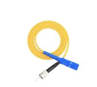 RGFDLJN Optical patch cord SC-ST 1m 5m 10m 50m 100m simplex SM 30m 20m 2m PVC ST connector fiber jumper G652D f(15m 2pcs)