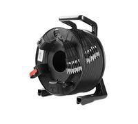 RGFDLJN Waterproof Singlemode Outdoor Patch Cord, TPU Armored Fiber, 8 Cores, LC SC FC, With PCD310 Cable Reel, 50m, 100m(FC-FC 100m)