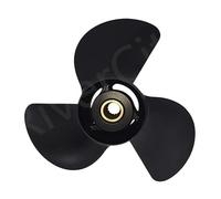 RGIMATVEX Compatible With Tohatsu Nissan 90HP 115HP 120HP 140HP 13.2X19 Outboard Propeller Boat Aluminum Alloy Screw 3 Blade 15 Spline Marine Engine