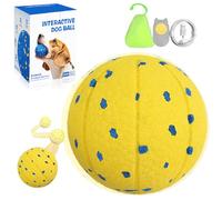 RGISHOP Dog Ball Interactive Dog Toy with Remote Control,Automatic Moving,Bouncing and Rotating 3 Modes,E-TPU Material Aggressive Chewers,IPX7 Waterproof,Rolling Ball for Large Medium Dogs
