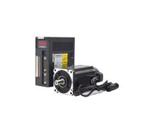 RGKYFUKL 1pcs AC Servo Motor Kits 600W 1.2KW 220V 5N.M 6A 3000rpm 110ST Series 110ST-M02030 110ST-M04020 110ST-M04030 AASD 30A with 3M Cable(110ST-M06030 30A)
