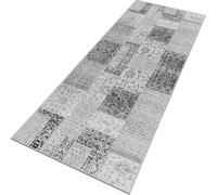 Rglxing Carpet Runners for Hallways Kitchen Laundry Entryway Non-Slip 40X120CM Washable Grey Black Runners Rugs Area Rugs for Floor Door Mat Runner for Hallway Entryway Bedroom Kitchen Laundry Room