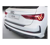 RGM ABS Rear bumper protector compatible with Audi Q3 (F3N) Sportback 2019- Black