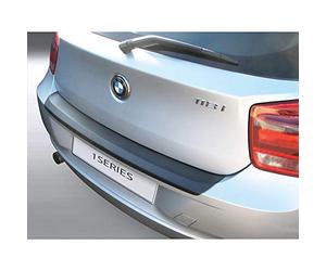 RGM ABS Rear bumper protector compatible with BMW 1-Series F20/F21 3/5 doors 2011-2015 Black