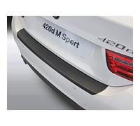 RGM ABS Rear bumper protector compatible with BMW 4-Series F36 Gran Coupe 4/2014- 'M-Sport' Black