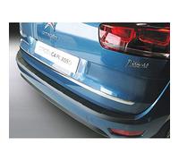 RGM ABS Rear bumper protector compatible with Citroën C4 Picasso 2013- & C4 Spacetourer 2018- 'Ribbed' Black