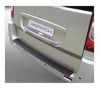 RGM ABS Rear bumper protector compatible with Citroën Jumpy(Dispatch)/Peugeot Expert/Fiat Scudo 2007-2016 (for painted bumpers) Black