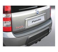 RGM ABS Rear bumper protector compatible with Fiat Panda 100HP 3 doors 2006-2012 Black