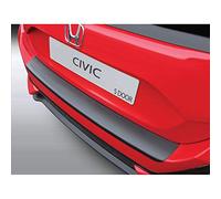 RGM ABS Rear bumper protector compatible with Honda Civic HB 5 doors 2017-2022 Black