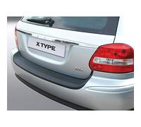 RGM ABS Rear bumper protector compatible with Jaguar X-Type Estate 2007- Black