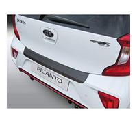 RGM ABS Rear bumper protector compatible with Kia Picanto 5/2017- Black