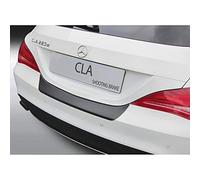 RGM ABS Rear bumper protector compatible with Mercedes CLA Shooting Brake Sport/250 AMG Line 2015-2018 Black