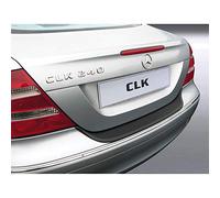 RGM ABS Rear bumper protector compatible with Mercedes CLK 2005-2009 Black