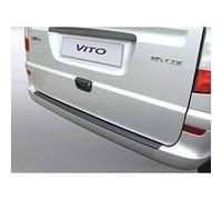 RGM ABS Rear bumper protector compatible with Mercedes Viano/Vito 2003-2014 Black