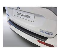 RGM ABS Rear Bumper Protector Compatible with Mitsubishi Outlander 9/2012-9/2015 Black