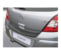 RGM ABS Rear bumper protector compatible with Opel Corsa D 5 doors 2006-2014 Black