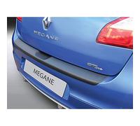RGM ABS Rear bumper protector compatible with Renault Megane III HB 5 doors 2008-2016 Black