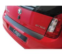RGM ABS Rear bumper protector compatible with Skoda Citigo 3/5 doors 2012-2019 Black
