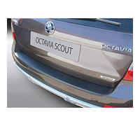 RGM ABS Rear Bumper Protector Compatible with Skoda Octavia Scout Estate 6/2013-4/2017 Black