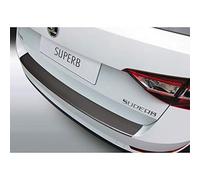 RGM ABS Rear bumper protector compatible with Skoda Superb Combi 9/2015- Black
