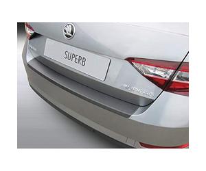 RGM ABS Rear bumper protector compatible with Skoda Superb III Sedan 5/2015- Black