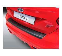 RGM ABS Rear bumper protector compatible with Toyota Yaris 3/5 doors 9/2011-8/2014 'Ribbed' Black