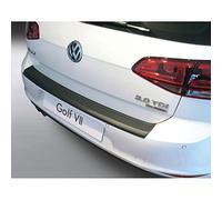 ABS Rear bumper protector compatible with Volkswagen Golf MK VII 3/5 doors 2013-2019 Black