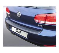 RGM ABS Rear bumper protector compatible with Volkswagen Golf VI 2008-2012 Black