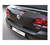 RGM ABS Rear bumper protector compatible with Volkswagen Golf VI Cabrio 2011- Black