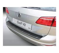RGM ABS Rear bumper protector compatible with Volkswagen Golf VII Sportsvan 2014-2020 'Ribbed' Black