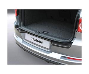 RGM ABS Rear bumper protector compatible with Volkswagen Tiguan 4x4 2007-2016 (for models with factory fitted tow hook) Black