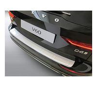 RGM ABS Rear bumper protector compatible with Volvo V60 II 2018- Black 'Ribbed'
