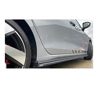 RGM Set Side skirts compatible with Volkswagen Golf VIII Hatchback GTi/R-Line 09/2020- - Black (ABS)