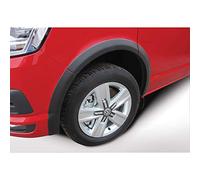 RGM Set Wheel arch extensions compatible with Volkswagen Transporter T5 2003-2015 Short Wheel Base - right sliding door - Black