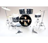 RGM349 The Verve Miniature Drum Kit Rock Guitar Miniatures