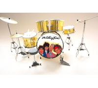RGM364 THE ROLLING STONES Mick Jagger Miniature Drum Kit Rock Guitar Miniatures