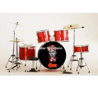 RGM549 David Bowie Miniature Drum Kit Rock Guitar Miniatures