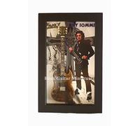 RGM8890 Tony Iommi Black Sabbah Miniature Guitar Collection in Shadowbox Frame
